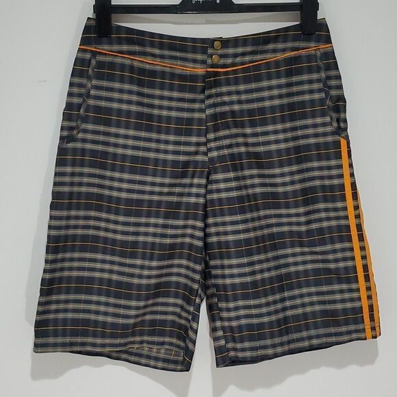 Adidas grey and orange XL shorts - Picture 1 of 7